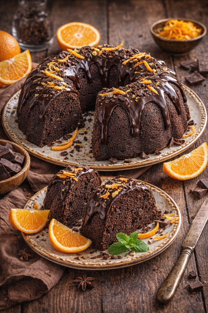 Helin Nazlı Çoban’dan Portakallı Çikolatalı Kek Tarifi