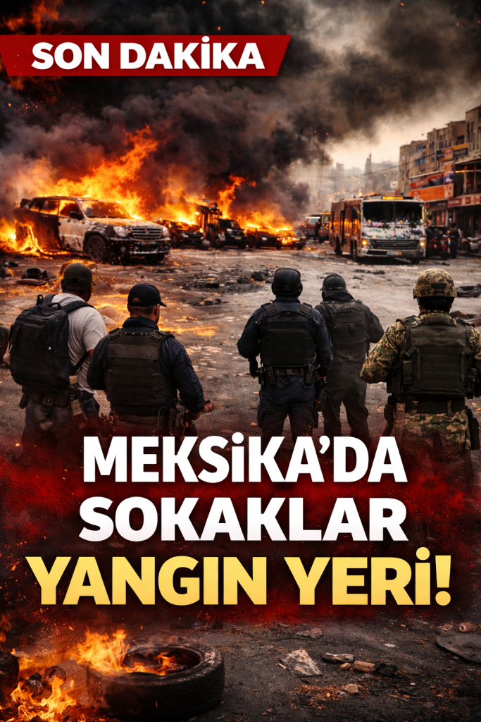 Meksika’da Kartel Gölgesi: Şehirler Kilitlendi, Sokaklarda Korku Hâkim