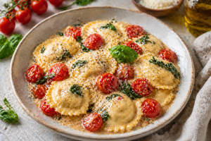 Helin Nazlı Çoban’dan Mutfakta Zarafet: Renkleri ve Aromasıyla Ravioli Keyfi