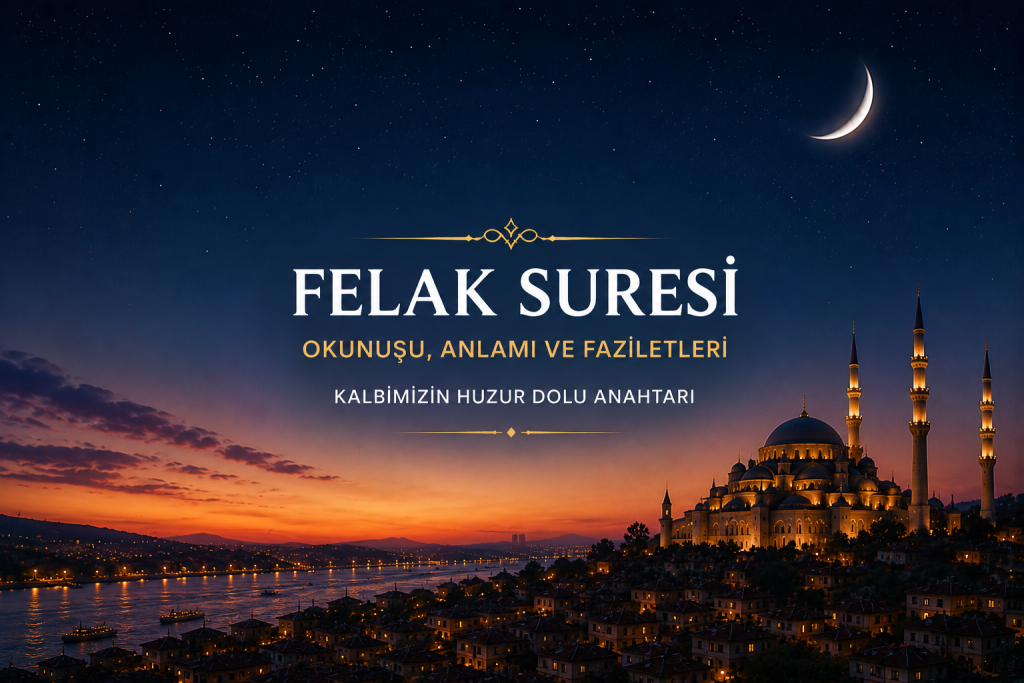 Felak Suresi ve Faziletleri: Kötülüklerden Korunmak İçin Okunan Manevi Kalkan
