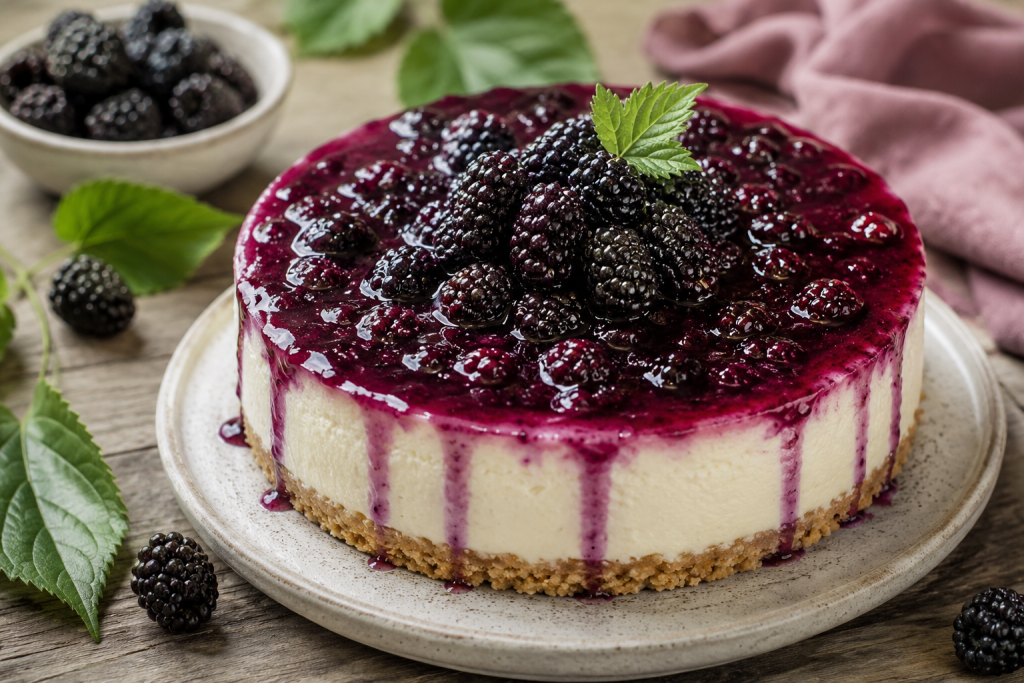 Helin Nazlı Çoban Yazdı: Karadut Mevsimi Başladı! Bu Karadutlu Cheesecake Tarifi Yazın Favorisi Olacak
